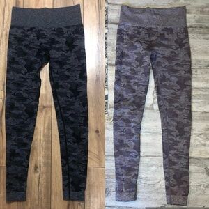 Gymshark Camouflage Leggings Bundle